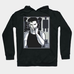 Resident Evil Chris Redfield Pixel Art Hoodie